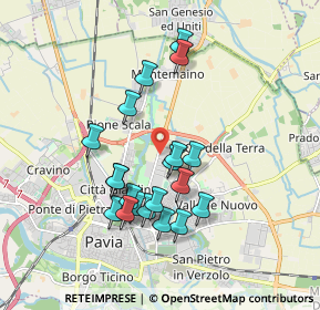 Mappa Sp Vigentina Ang, 27100 Pavia PV, Italia (1.6385)