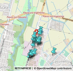 Mappa Sp Vigentina Ang, 27100 Pavia PV, Italia (0.406)