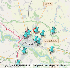 Mappa Sp Vigentina Ang, 27100 Pavia PV, Italia (3.32909)