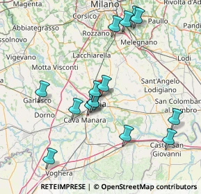 Mappa Sp Vigentina Ang, 27100 Pavia PV, Italia (15.656)