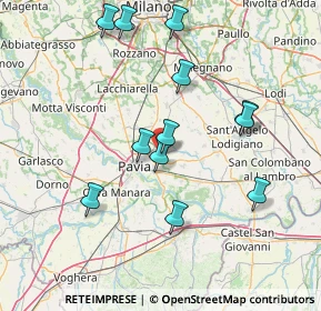 Mappa Via Paiola, 27010 Cura Carpignano PV, Italia (14.9525)