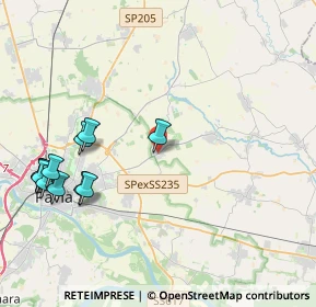 Mappa Via Paiola, 27010 Cura Carpignano PV, Italia (4.88)