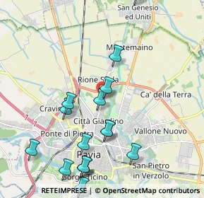 Mappa Via Moggi Aldo, 27100 Pavia PV, Italia (2.35375)
