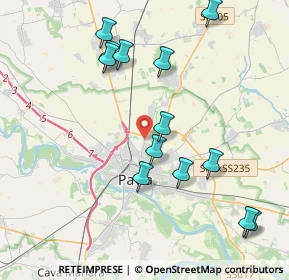 Mappa Via Moggi Aldo, 27100 Pavia PV, Italia (4.26385)