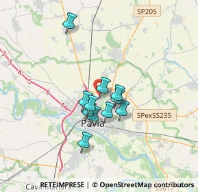 Mappa Via Moggi Aldo, 27100 Pavia PV, Italia (2.44)