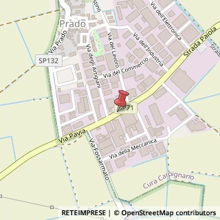 Mappa Via Pollidori di Mastrorenzo, 5, 27010 Cura Carpignano, Pavia (Lombardia)