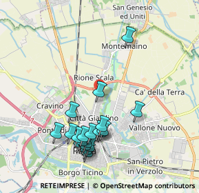 Mappa Via Giovanni e Bruno Alt, 27100 Pavia PV, Italia (2.0475)