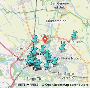 Mappa Via Amoretti, 27100 Pavia PV, Italia (1.9625)