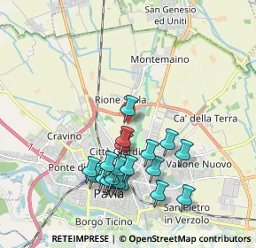 Mappa Via Amoretti, 27100 Pavia PV, Italia (1.9205)
