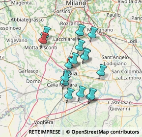 Mappa Via Giovanni e Bruno Alt, 27100 Pavia PV, Italia (11.09063)