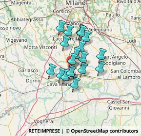 Mappa Via Giovanni e Bruno Alt, 27100 Pavia PV, Italia (9.051)