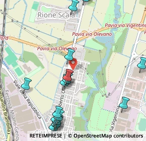 Mappa Via Giovanni e Bruno Alt, 27100 Pavia PV, Italia (0.6885)