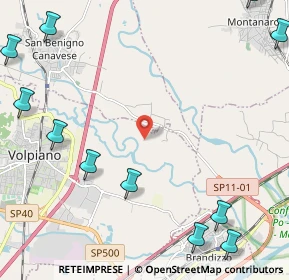 Mappa Località Rostagno, 10088 Volpiano TO, Italia (3.33727)