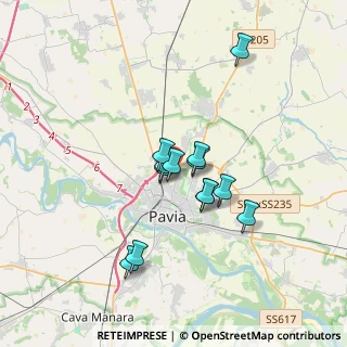 Mappa Via Case Nuove Dè Canonici, 27100 Pavia PV, Italia (2.65077)