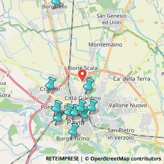 Mappa Via Case Nuove Dè Canonici, 27100 Pavia PV, Italia (2.25364)