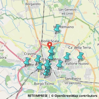 Mappa Via Case Nuove Dè Canonici, 27100 Pavia PV, Italia (1.90923)