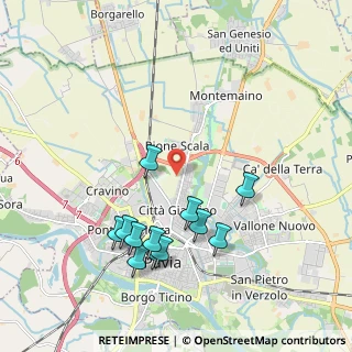 Mappa Via Case Nuove Dè Canonici, 27100 Pavia PV, Italia (2.04)