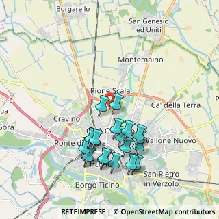 Mappa Via Case Nuove Dè Canonici, 27100 Pavia PV, Italia (1.902)