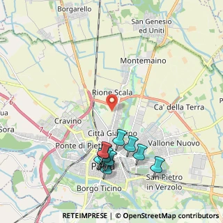 Mappa Via Case Nuove Dè Canonici, 27100 Pavia PV, Italia (2.27667)