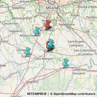 Mappa Via Case Nuove Dè Canonici, 27100 Pavia PV, Italia (8.50385)