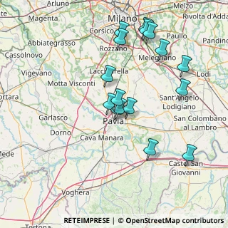 Mappa Via Case Nuove Dè Canonici, 27100 Pavia PV, Italia (14.89438)