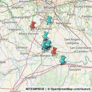 Mappa Via Case Nuove Dè Canonici, 27100 Pavia PV, Italia (8.395)