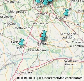 Mappa Via Case Nuove Dè Canonici, 27100 Pavia PV, Italia (21.308)