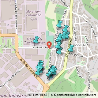 Mappa Via Enrico Fermi, 38068 Rovereto TN, Italia (0.24483)