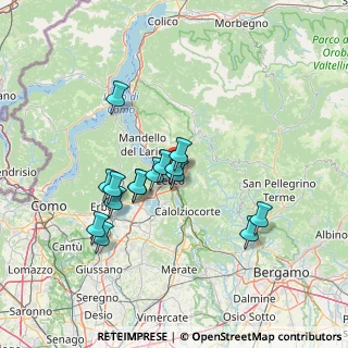 Mappa Via dei Partigiani, 23900 Lecco LC, Italia (12.03533)