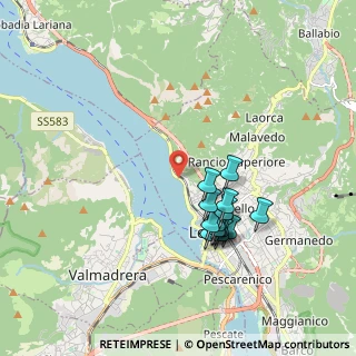 Mappa Lungolario Piave, 23900 Lecco LC, Italia (1.66143)
