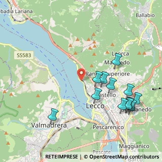 Mappa Lungolario Piave, 23900 Lecco LC, Italia (2.23917)