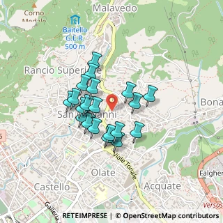 Mappa Via Salvo D'Acquisto, 23900 Lecco LC, Italia (0.321)