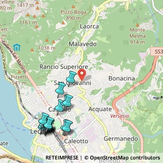 Mappa Via Salvo D'Acquisto, 23900 Lecco LC, Italia (1.4345)