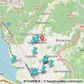 Mappa Corso Monte Santo, 23900 Lecco LC, Italia (1.23455)