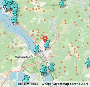 Mappa Via Salvo D'Acquisto, 23900 Lecco LC, Italia (6.967)