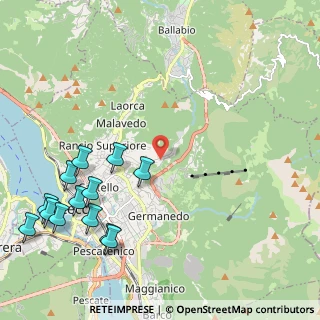 Mappa Via Antonio Piloni, 23900 Lecco LC, Italia (2.76385)