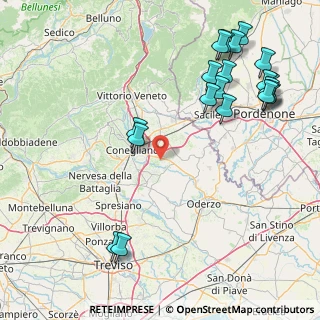 Mappa Via del Lavoro, 31020 San Vendemiano TV, Italia (20.8955)