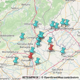 Mappa Via del Lavoro, 31020 San Vendemiano TV, Italia (14.37059)