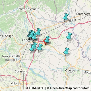 Mappa Via del Lavoro, 31020 San Vendemiano TV, Italia (6.005)