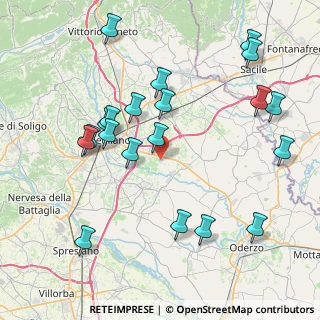 Mappa Via del Lavoro, 31020 San Vendemiano TV, Italia (8.905)