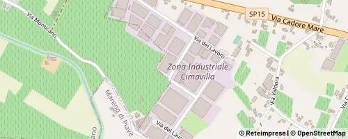 Mappa Codognè