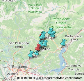 Mappa Via Mons. Davide Re, 24028 Ponte Nossa BG, Italia (8.19)