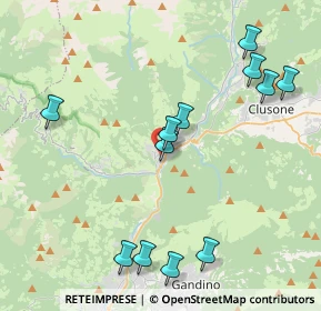 Mappa Via Mons. Davide Re, 24028 Ponte Nossa BG, Italia (4.5575)