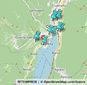 Mappa Via Erbera, 28887 Omegna VB, Italia (1.41545)