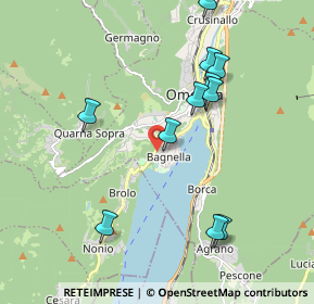 Mappa Via Erbera, 28887 Omegna VB, Italia (2.01273)