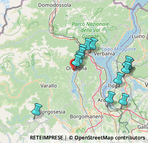 Mappa Via Erbera, 28887 Omegna VB, Italia (14.60143)