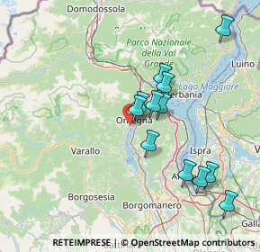 Mappa Via Erbera, 28887 Omegna VB, Italia (13.98417)