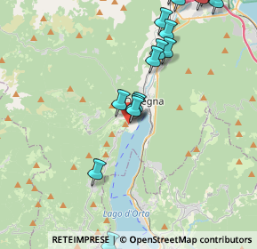 Mappa Via Erbera, 28887 Omegna VB, Italia (4.90235)