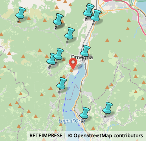 Mappa Via Erbera, 28887 Omegna VB, Italia (4.34615)