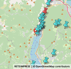 Mappa Via Erbera, 28887 Omegna VB, Italia (3.72)